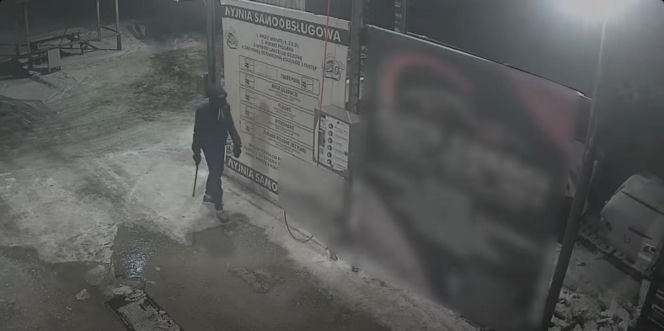 Włamanie na myjni w Drezdenku