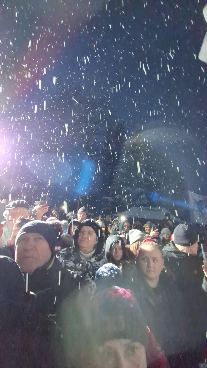 Powitanie Kacpra Tomasiaka w Bystrej 18.02.2026