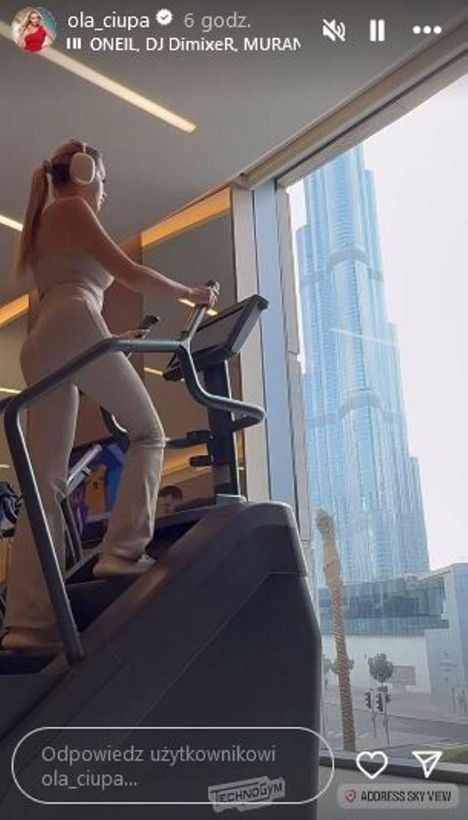 Ola Ciupa w bikini. Tak celebrytka bawi się w Dubaju