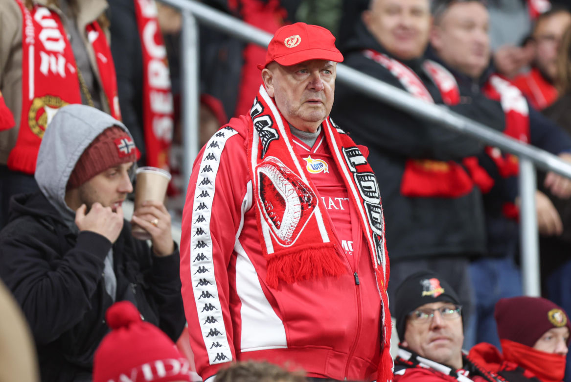 Widzew Łódź - Górnik Zabrze: Zdjęcia kibiców i zawodników z klasyku w ramach 12. kolejki PKO BP Ekstraklasy