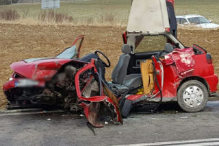 Groźny wypadek pod Krakowem. 5 osób w szpitalu, jedna w stanie ciężkim