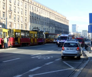 Zderzenie tramwajów w Al. Jerozolimskich