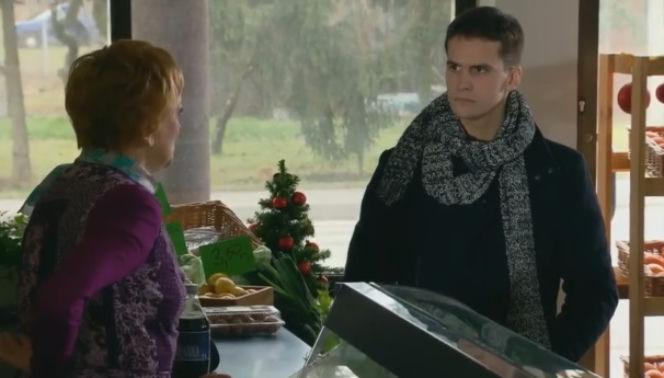 M jak miłość odc. 1057. Bartek (Wacław Warchoł), Zosia Kisielowa (Małgorzata Różniatowska)