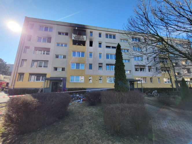 Biegły ustali przyczyny pożaru w bloku w Kościanie. Nie wszyscy lokatorzy wrócą do swoich mieszkań