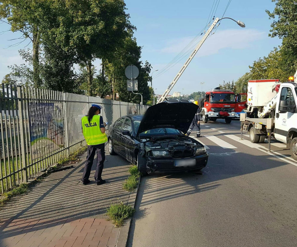 Wypadek w Łomży