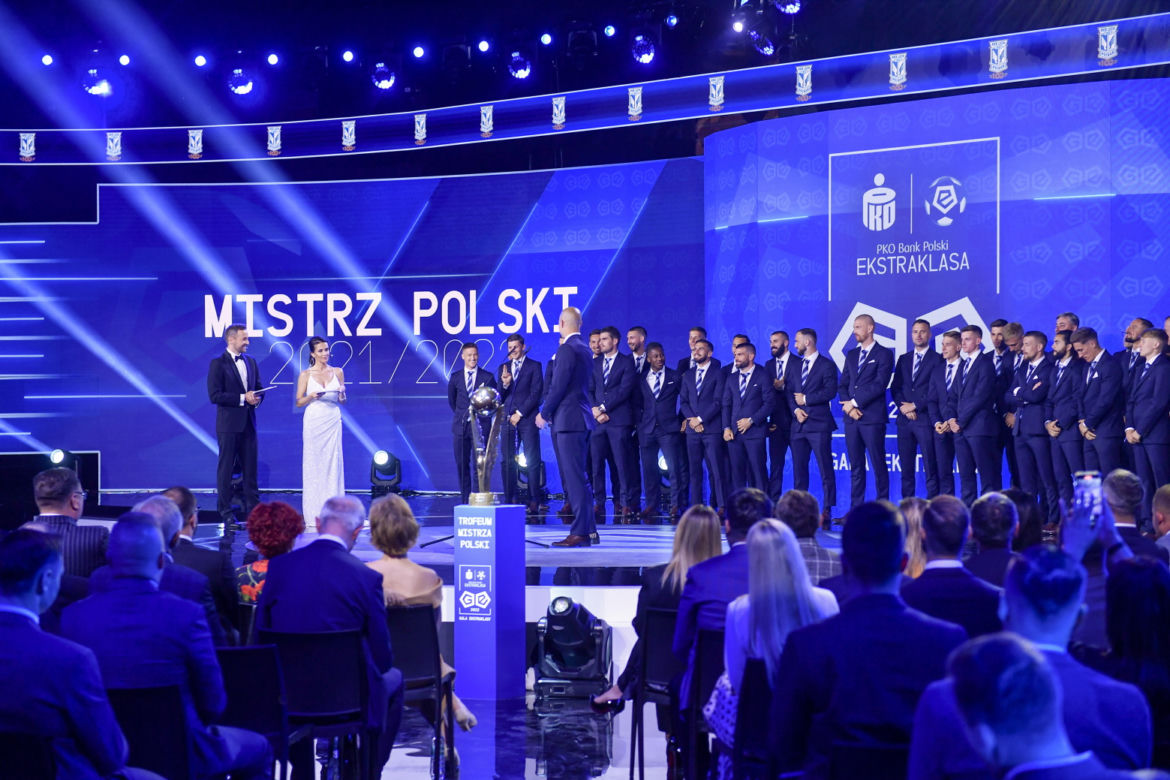 Sylwia Dekiert gala Ekstraklasy