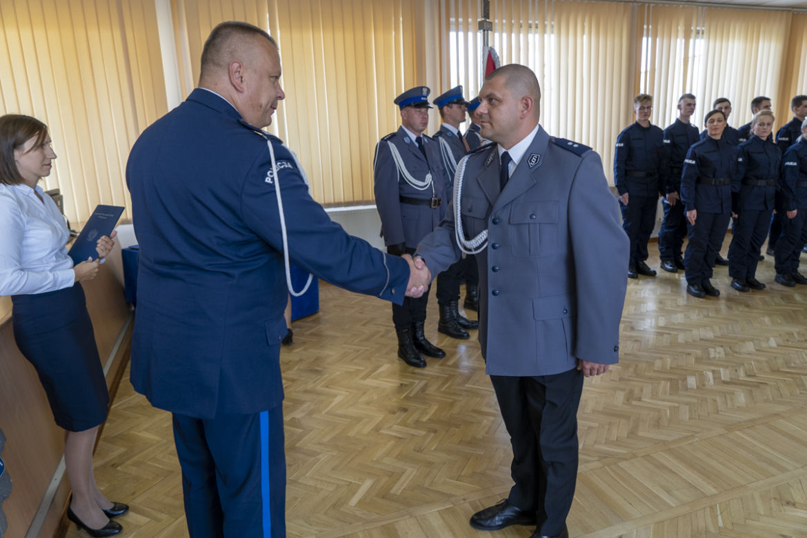 Młodzi policjanci złożyli w Bydgoszczy ślubowanie 
