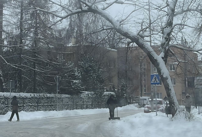 Zima w Lublinie. Miasto tonie w śniegu