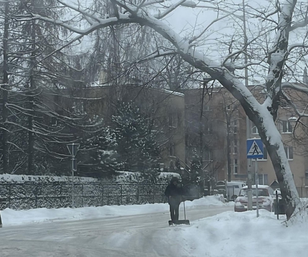 Zima w Lublinie. Miasto tonie w śniegu