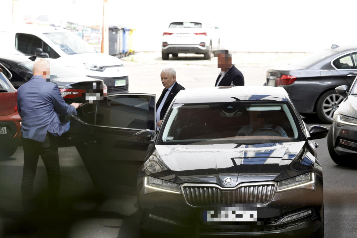 Jarosław Kaczyński pojechał do Krakowa