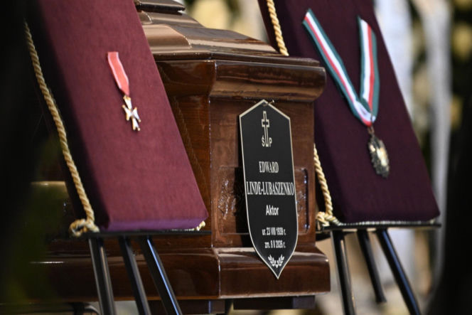 Państwowy pogrzeb Edwarda Linde-Lubaszenki