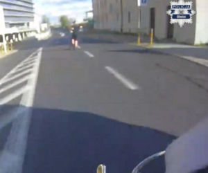 Nietypowy pościg w Gliwicach... 14-latek uciekał uszkodzoną hulajnogą przed policją