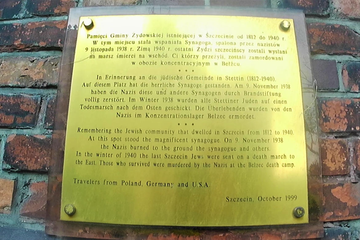 Wyjątkowy mural w centrum Szczecina już gotowy. Będzie przypominał o historycznym miejscu i wydarzeniach sprzed lat