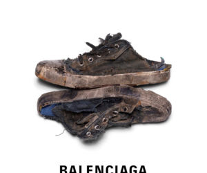  Zniszczone buty Balenciagi za 6500 zł 