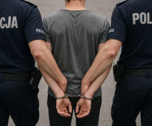 Pijany 23-latek brutalnie zaatakował kobietę. Z policjantami już nie dał sobie rady