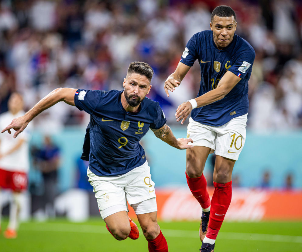 Kylian Mbappe, Olivier Giroud, reprezentacja Francji