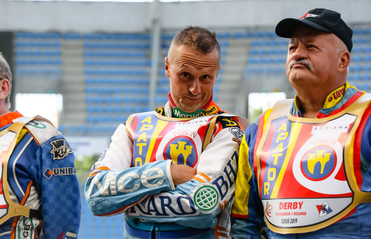 Weterani Apatora Toruń i Polonii Bydgoszcz znów ścigali się na torze. Za nami Derby Pomorza i Kujaw 2019