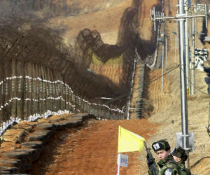 Korea Północna granica z Koreą Południową