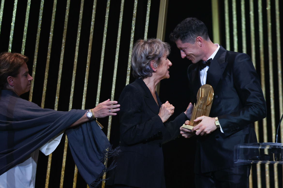 Lewandowscy. Ballon d'Or France Football