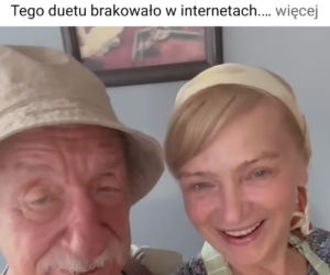 Ranczo 11 sezon. Solejukowa (Katarzyna Żak), Solejuk (Sylwester Maciejewski) na planie
