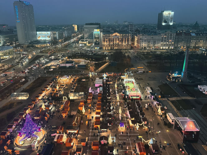 Centrum Warszawy i Jarmark Warszawski