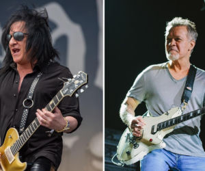 Steve Stevens (Billy Idol) nie chciał kopiować Eddiego Van Halena. Nigdy nie chciałem grać jak on