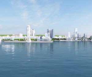 Nowa inwestycja Gdynia Waterfront – wizualizacja panoramy miasta