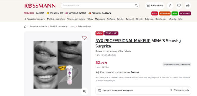 Nowe blind boxy w Rossmannie. Kultowa marka połączyła siły z M&M'sami