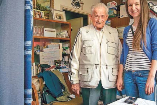 Koniec dramatu samotności pana Tadeusza. Różnica wieku nie przeszkadza nam w przyjaźni