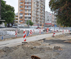 Przebudowa alei Wojska Polskiego - maj 2022