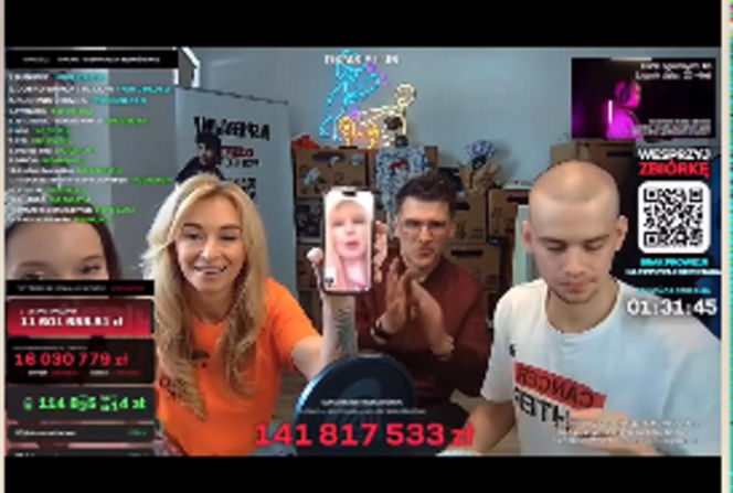 Najciekawsze akcje podczas streama Łatwoganga