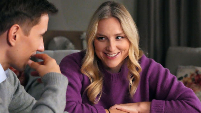 Barwy szczęścia, odc. 3353. Tomek Kępski (Jakub Sokołowski), Grażyna (Kinga Suchan)