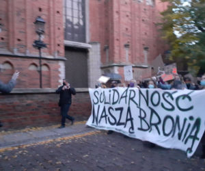 Kolejny czarny spacer w Toruniu