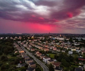 ZJAWISKOWE niebo po burzy na Śląsku i Zagłębiu! Co za widok! [ZDJĘCIA, WIDEO]