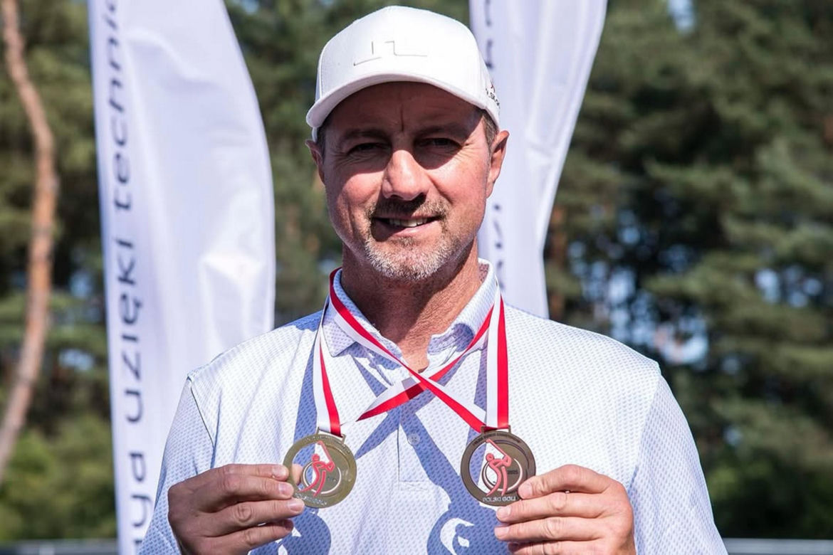 Tak Jerzy Dudek uczcił wygraną w golfie