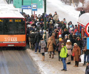 Stolica pod śniegiem a nikt nie odśnieża