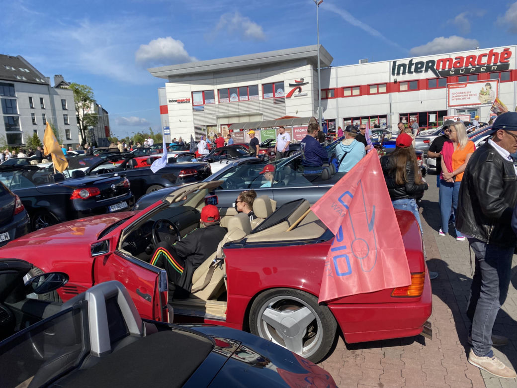 Start sezonu Cabrio Warmia&Mazury 2025 - Śniadanie z Intermarche Olsztyn 