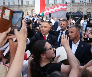 Marta Nawrocka na rocznicy zaprzysiężenia męża