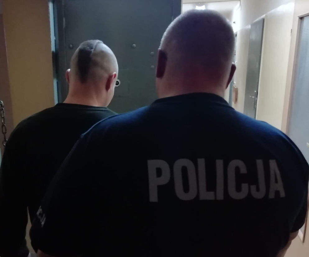Bełchatów. 33-latek ukradł alfa romeo i rzucił się w rajd po mieście 