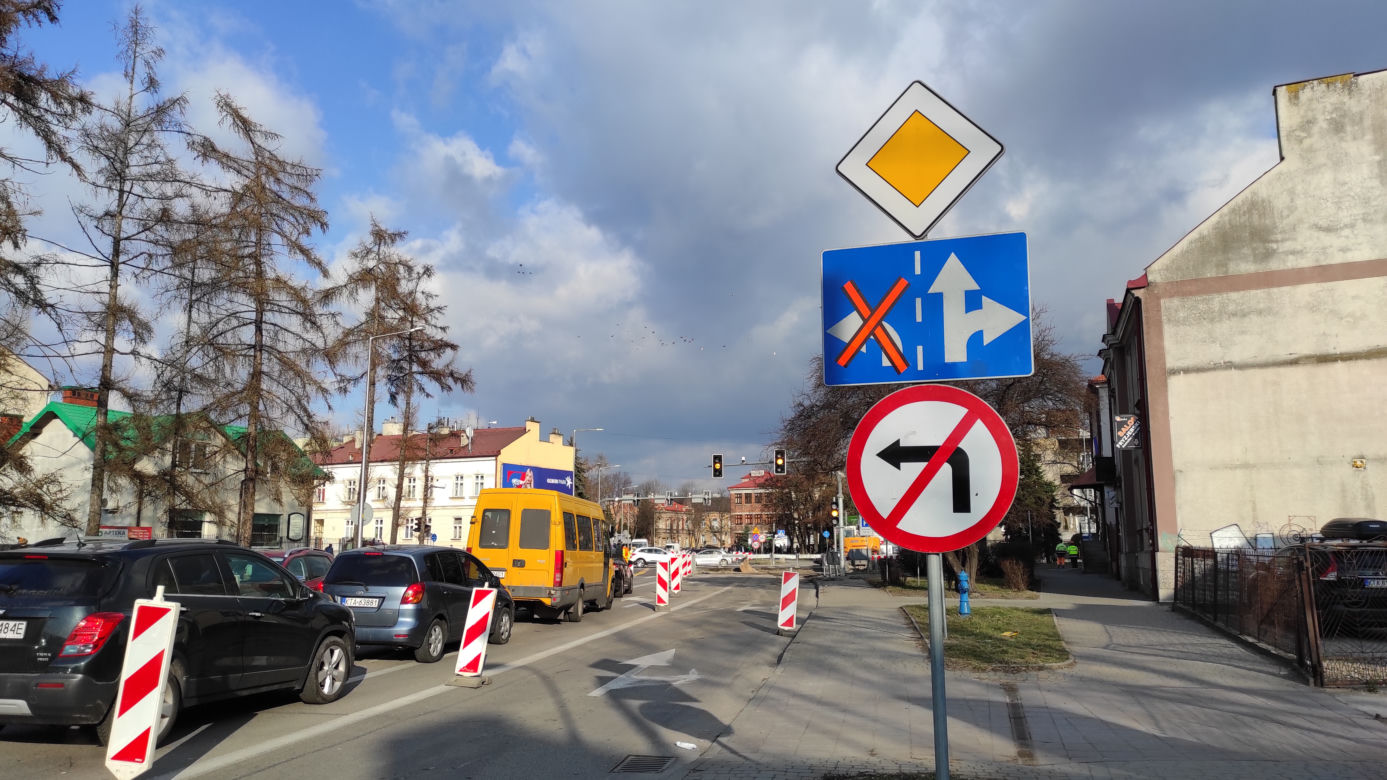 Kolejny etap remontu ul. Krasińskiego w Tarnowie