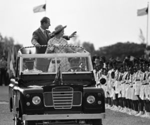 Królowa Elżbieta i książe Filip, 1977r.