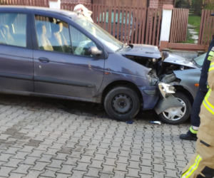 Wypadek w Olsztynie. 67-latka zniszczyła cztery samochody