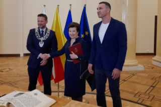 Witalij Kliczko i Hanna Gronkiewicz-Waltz Honorowymi Obywatelami Warszawy