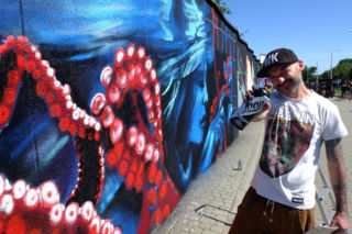 Graffiti w Lublinie. Niezwykła sztuka na ulicach! Meeting of Styles 2022 [WIDEO, ZDJĘCIA]