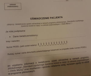 To jedyny taki szpital w Bydgoszczy. Tu obowiązuje dieta mam