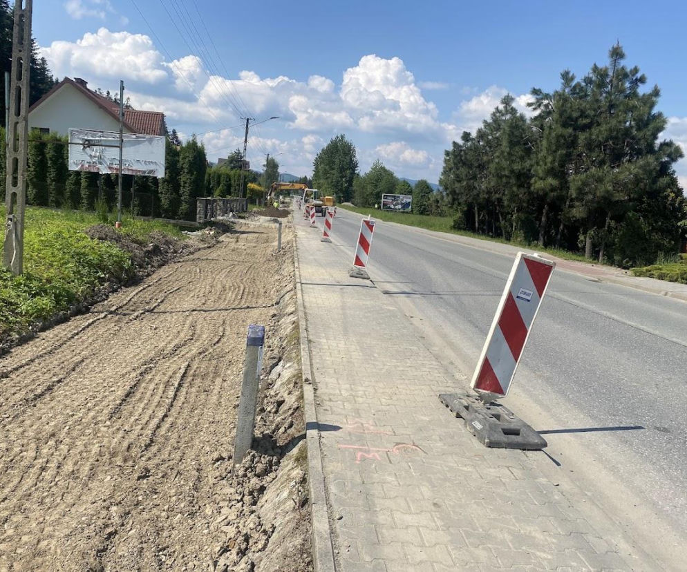 Ruszyła budowa kolejnej trasy dla rowerów w Starym Sączu.  Na tym jednak nie koniec!