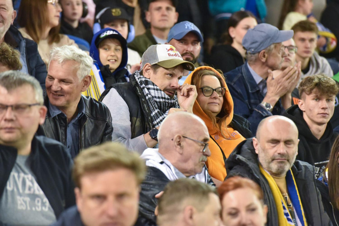 PRES Grupa Deweloperska Toruń - Krono-Plast Włókniarz Częstochowa 47:43, zdjęcia kibiców i zawodników