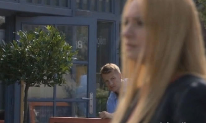 M jak miłość po wakacjach 2014 Teresa (Dominika Łakomska), Paweł Zduński (Rafał Mroczek)