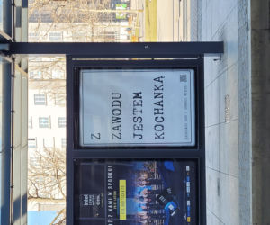 Mitoman, Kochanka, Patriota. Dziwne plakaty na przystankach. Mieszkańcy zastanawiają się o co chodzi?
