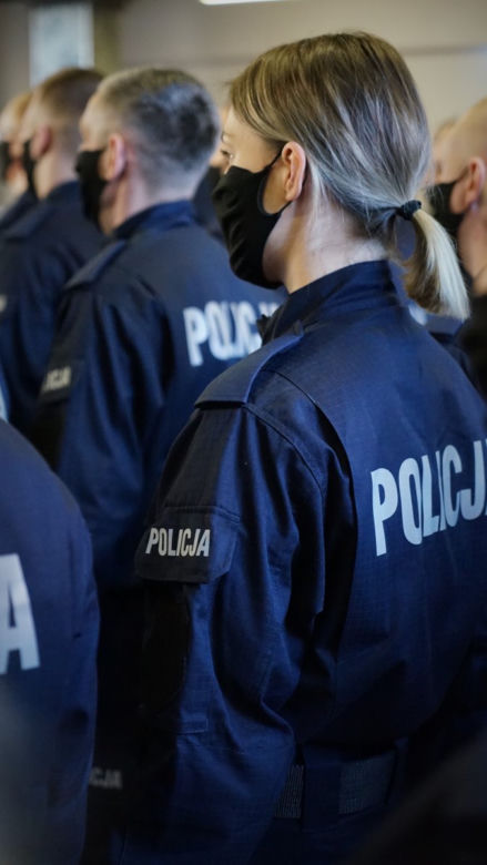 Pomorskie. Ślubowanie nowo przyjętych policjantów